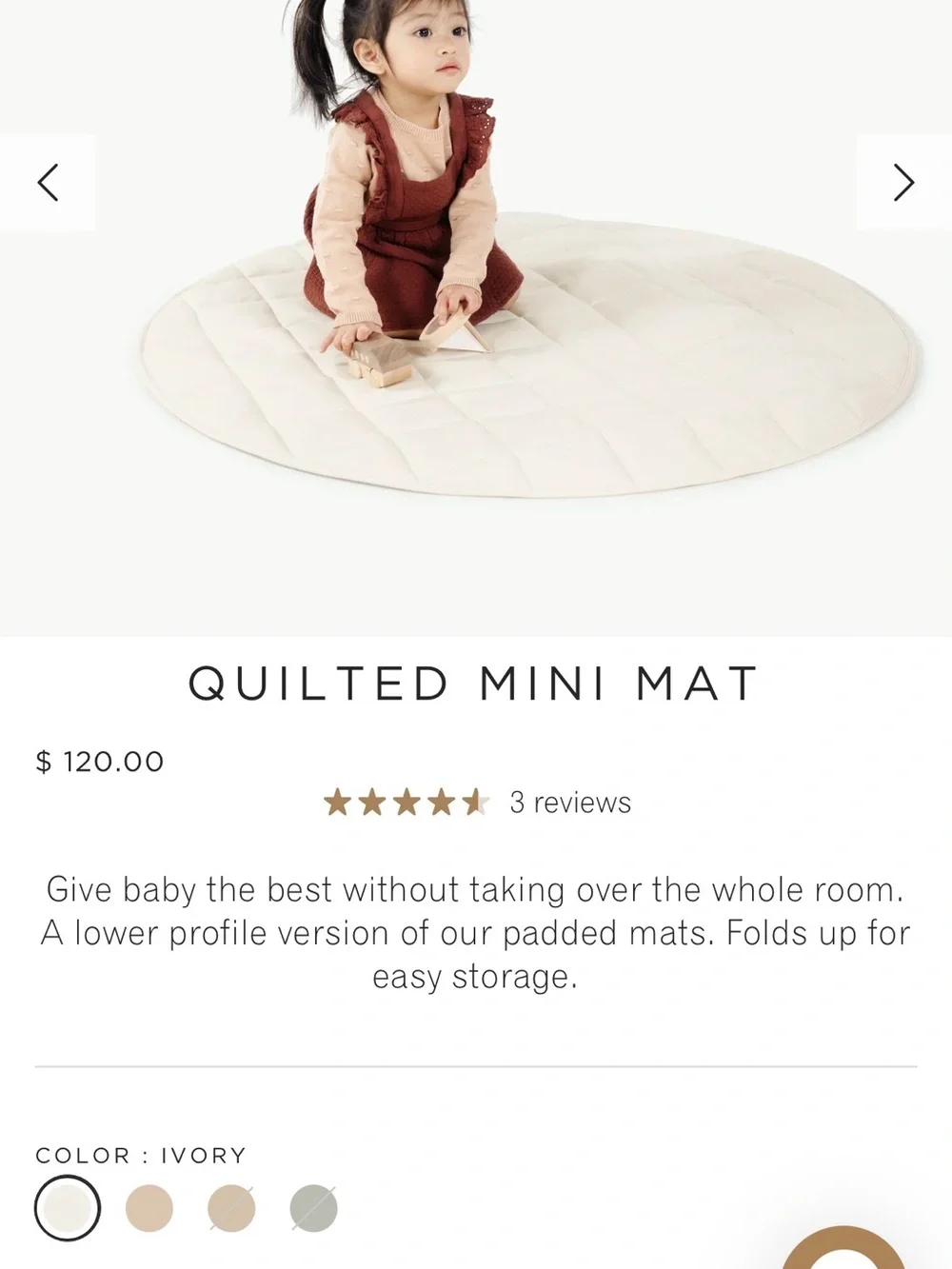 Gathre Quilted Mini Mat